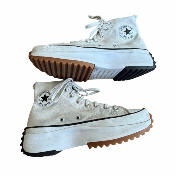 Converse White High-Top Sneakers - Picture 5 of 9